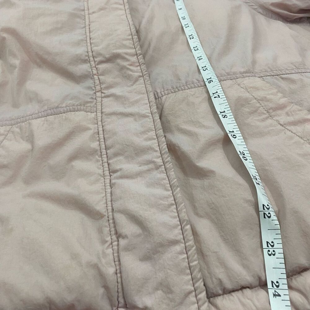 Arizona Jean Co women’s large winter coat pink hooded zip and snap‎ - Picture 6 of 8